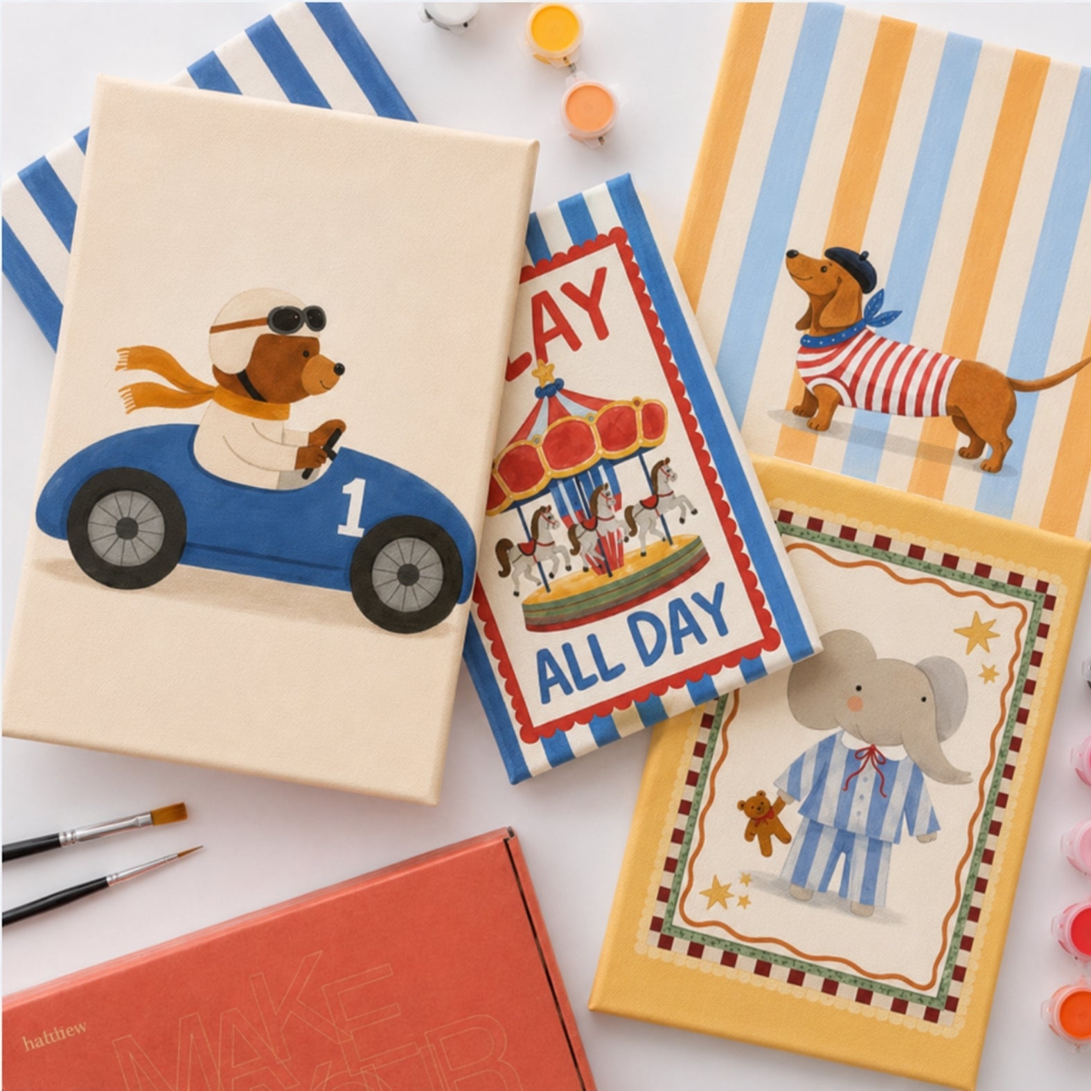 Baby Shower - Ausmalbox