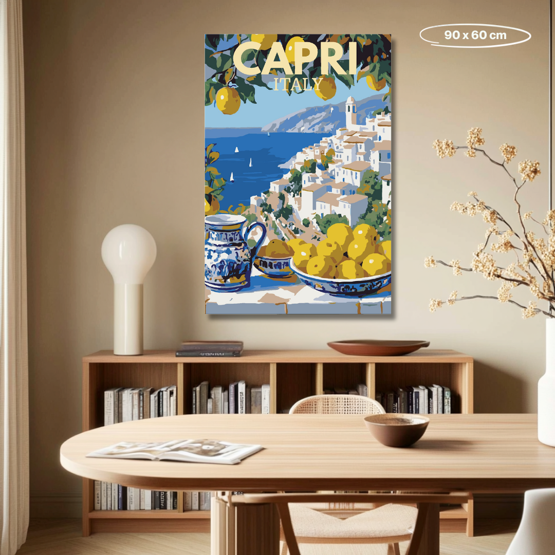 Capri - Malen nach Zahlen