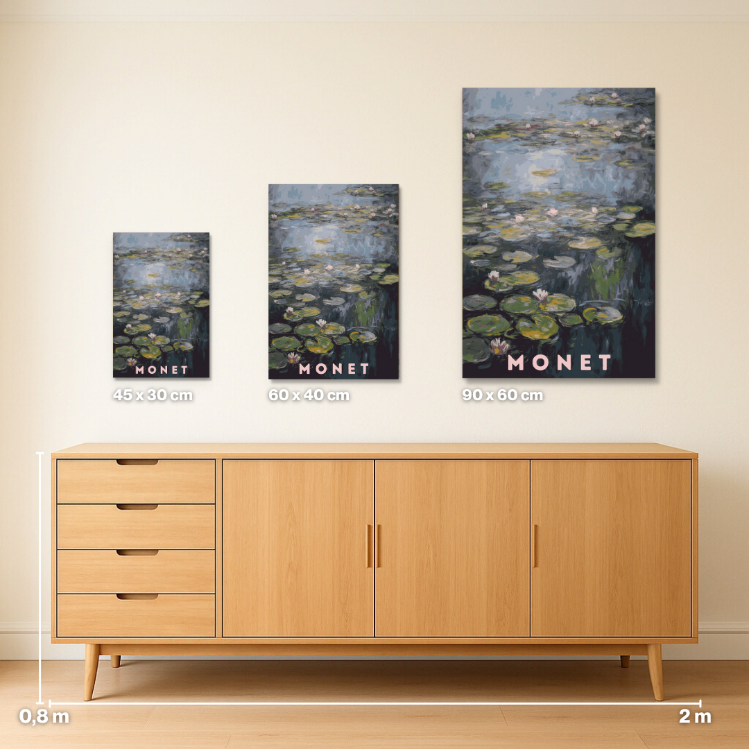 Monet - Malen nach Zahlen