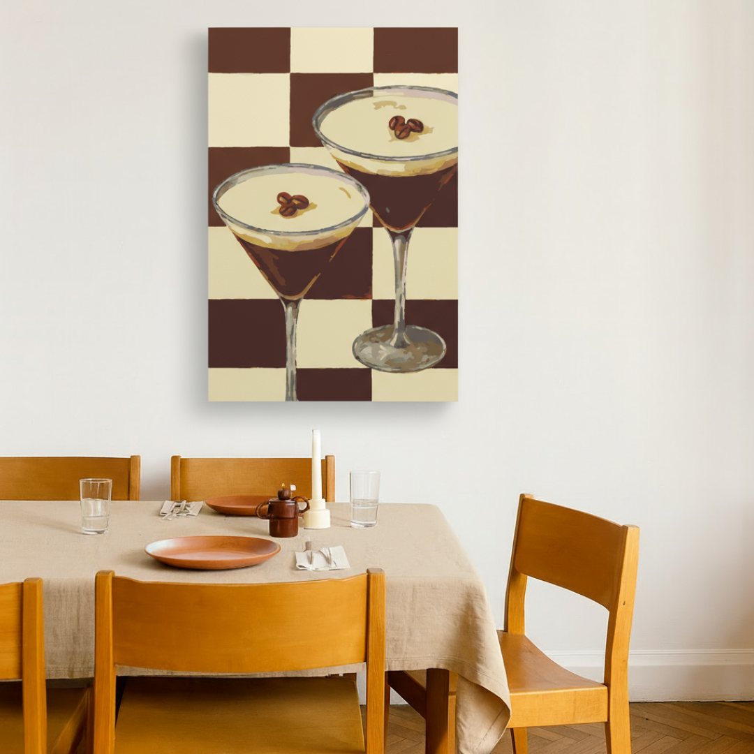 Espresso Martini - Malen nach Zahlen