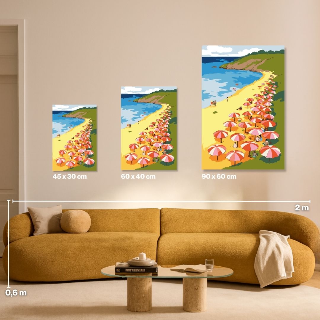 Coast - Painting by numbers