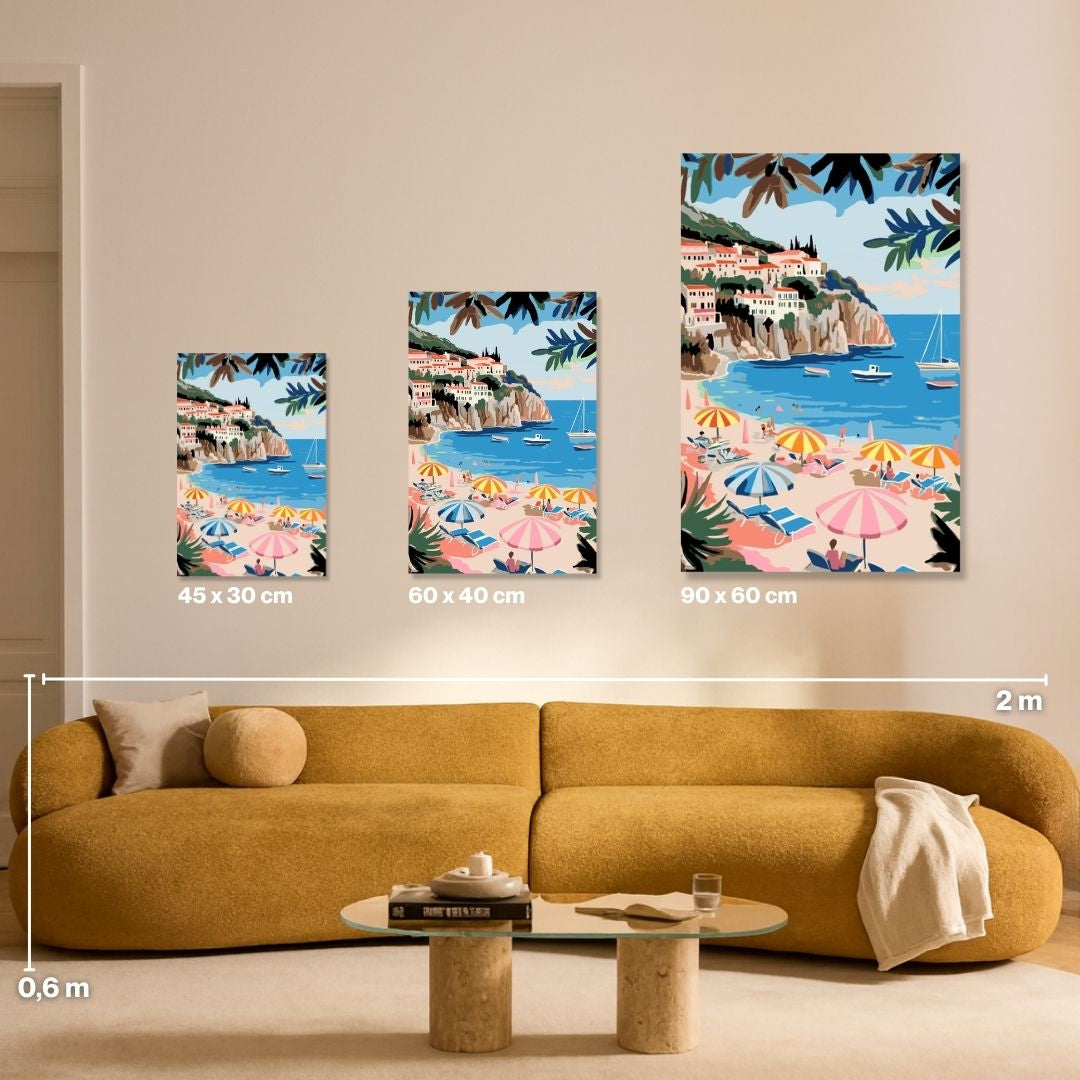 By The Sea - Malen nach Zahlen