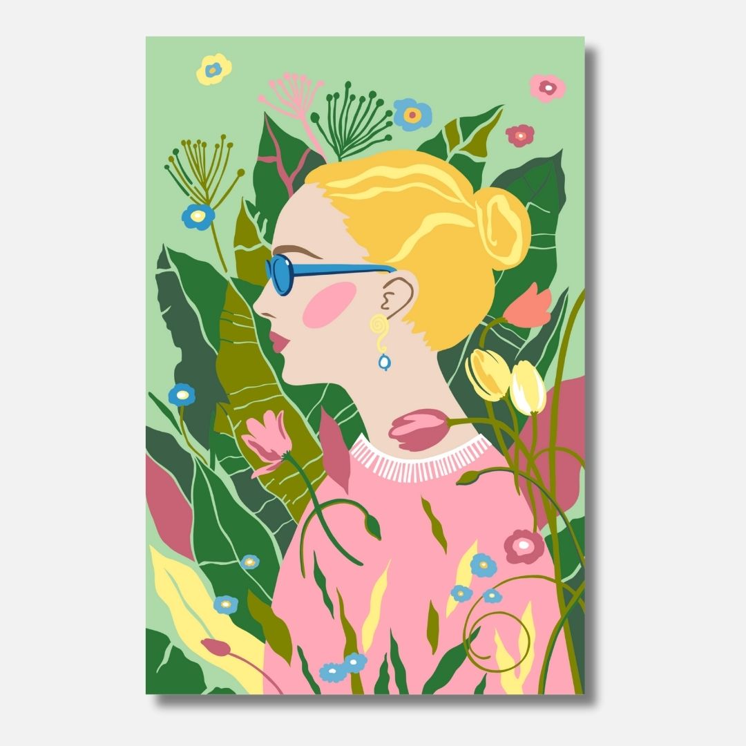 Frühling - Malen nach Zahlen