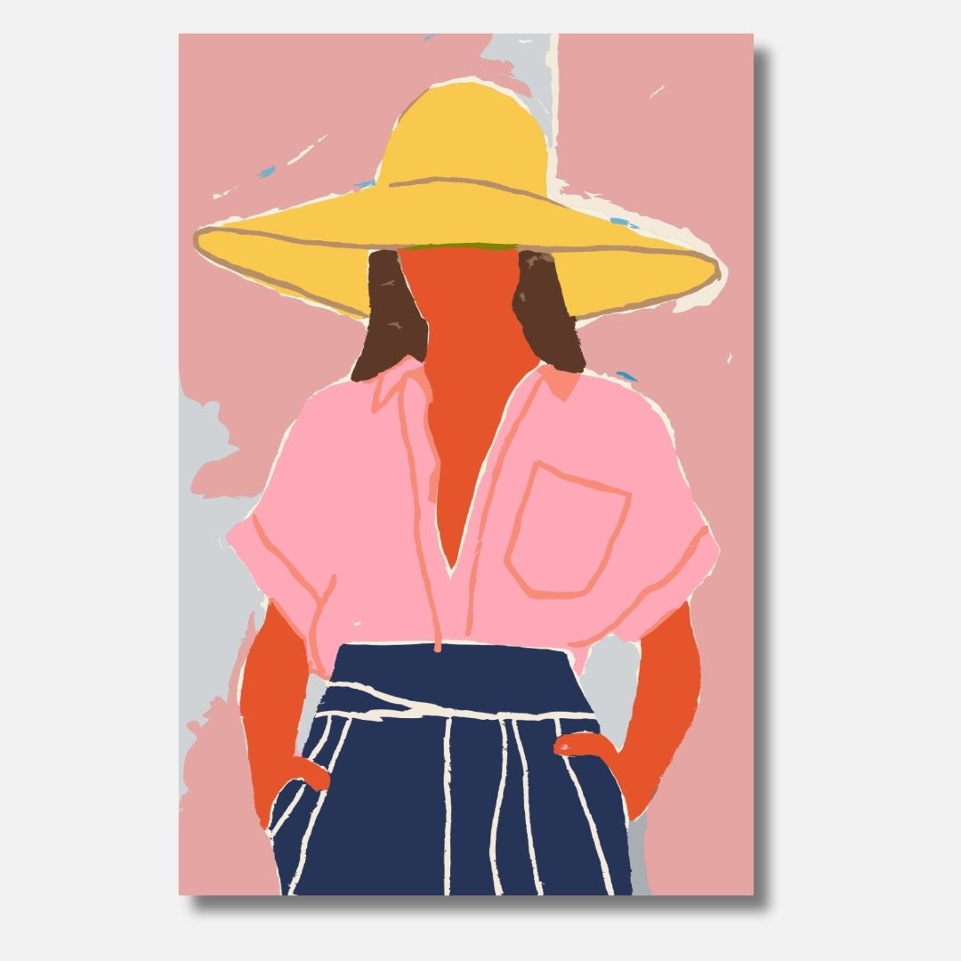 Safari Woman - Malen nach Zahlen