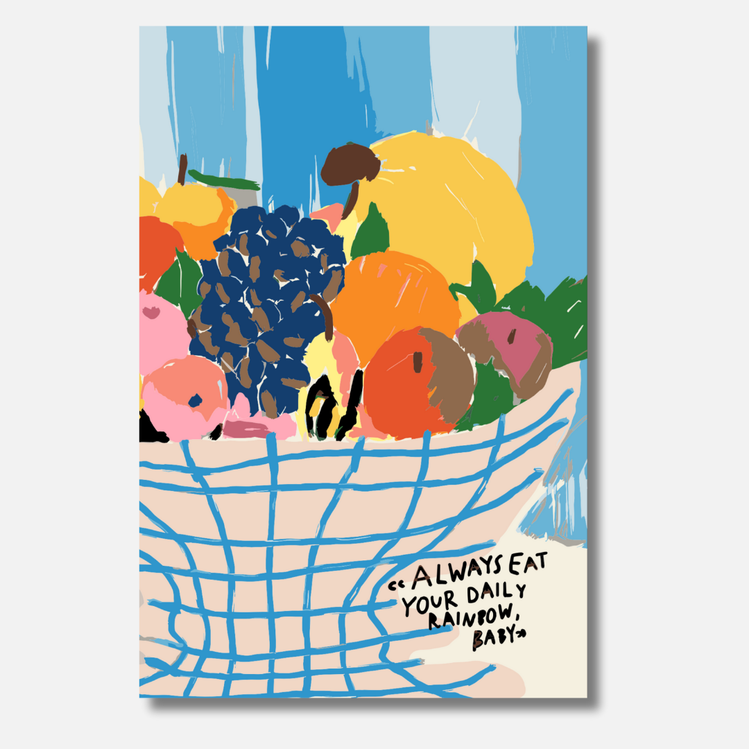 Eat the rainbow - Malen nach Zahlen