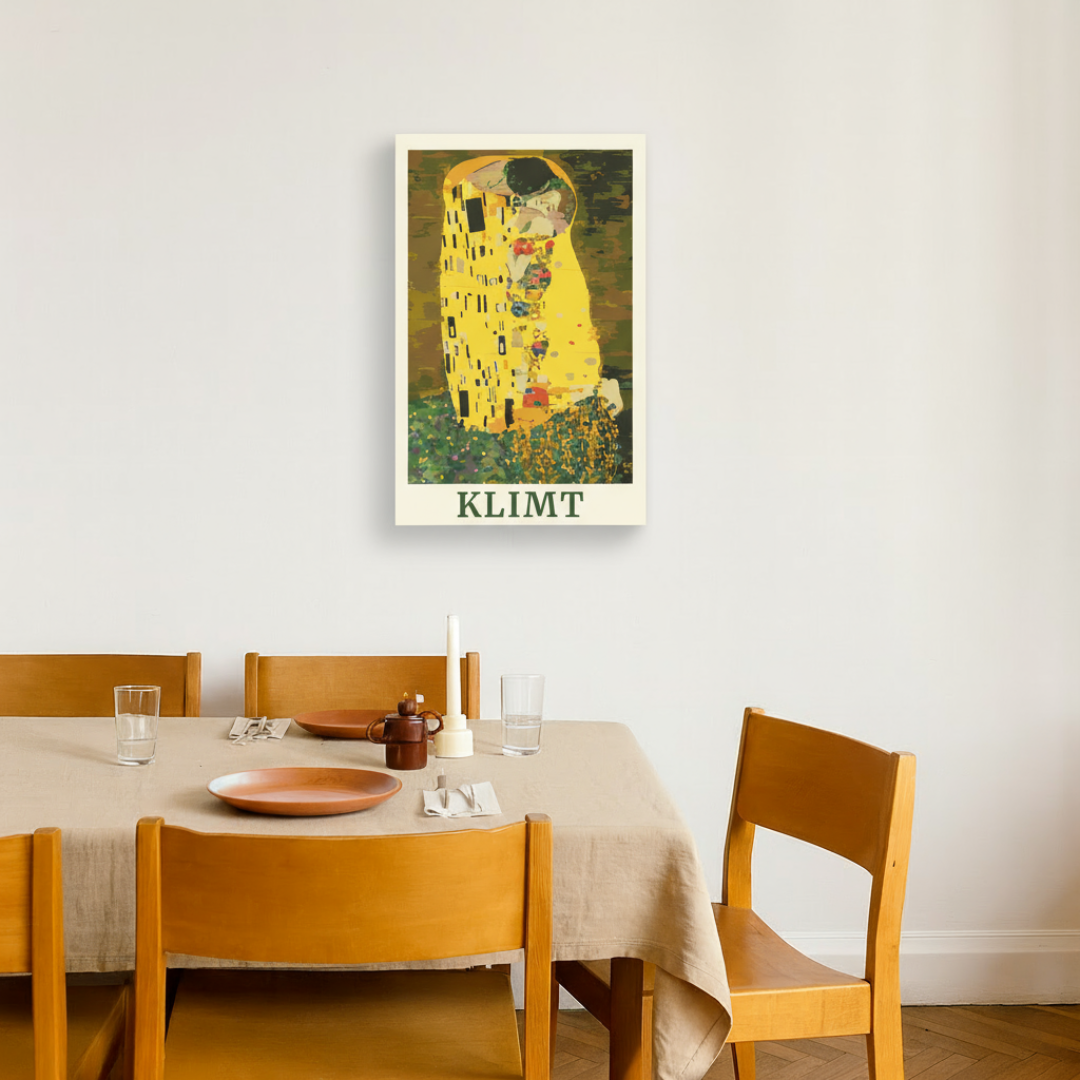 Klimt Der Kuss - Malen nach Zahlen