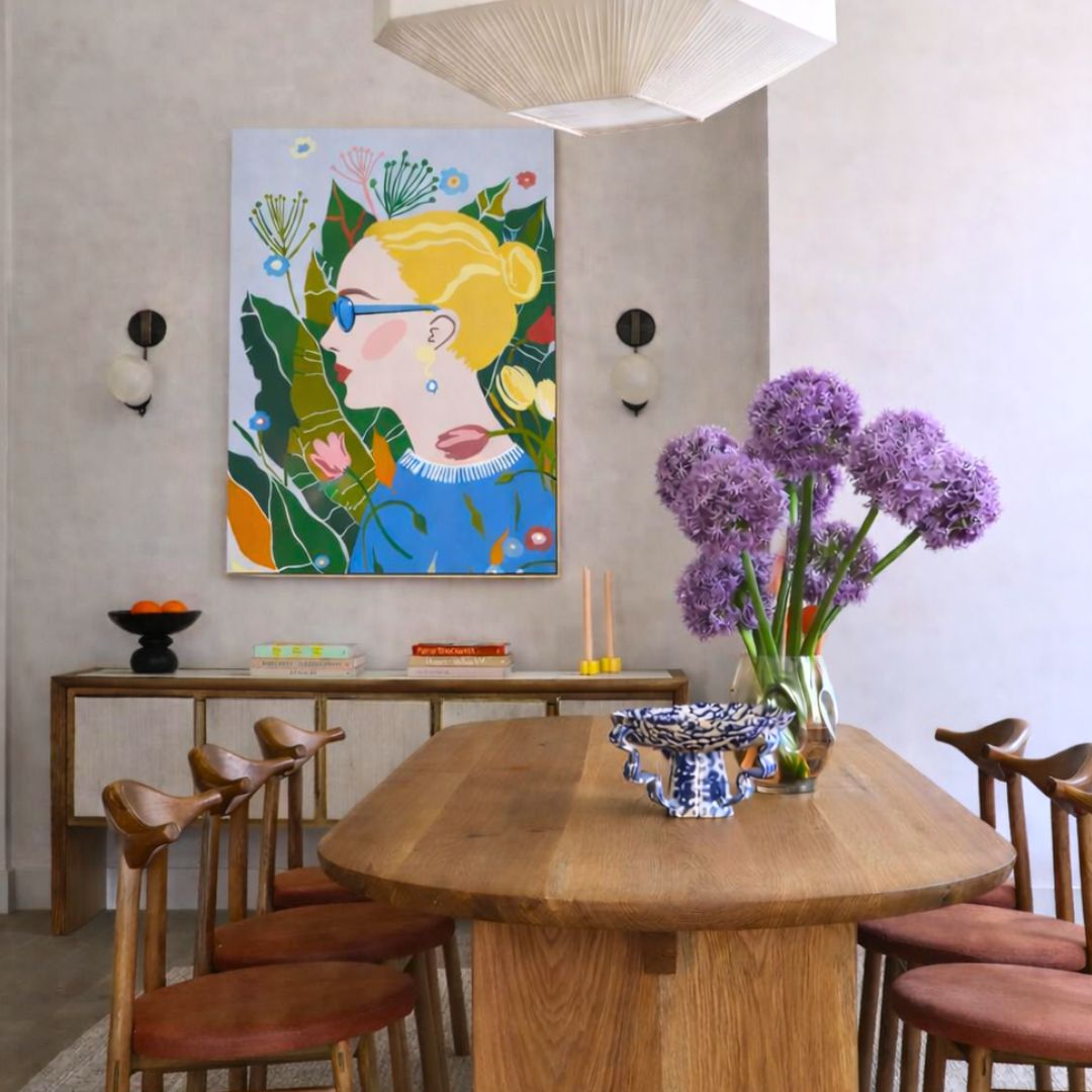 Blumen überall - Malen nach Zahlen