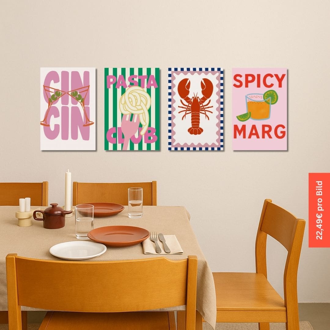 Dinner Party - Ausmalbox