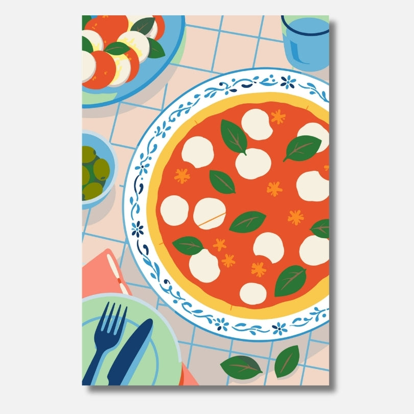 Caprese and Basil - Malen nach Zahlen