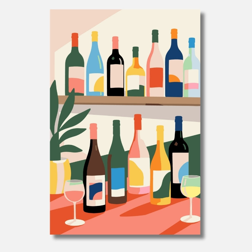 Wine Collection - Malen nach Zahlen