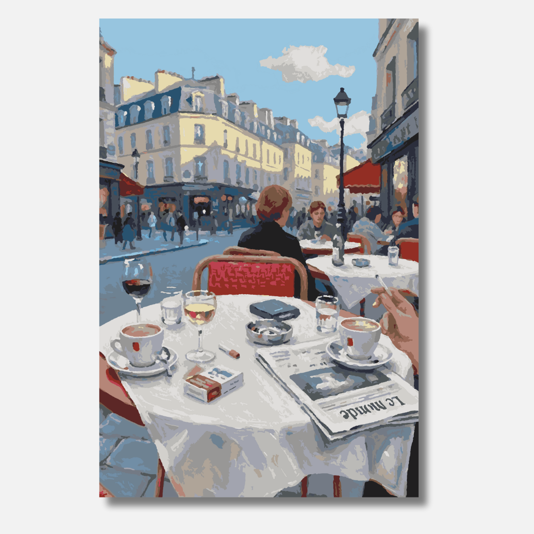 How to be Parisian - Malen nach Zahlen