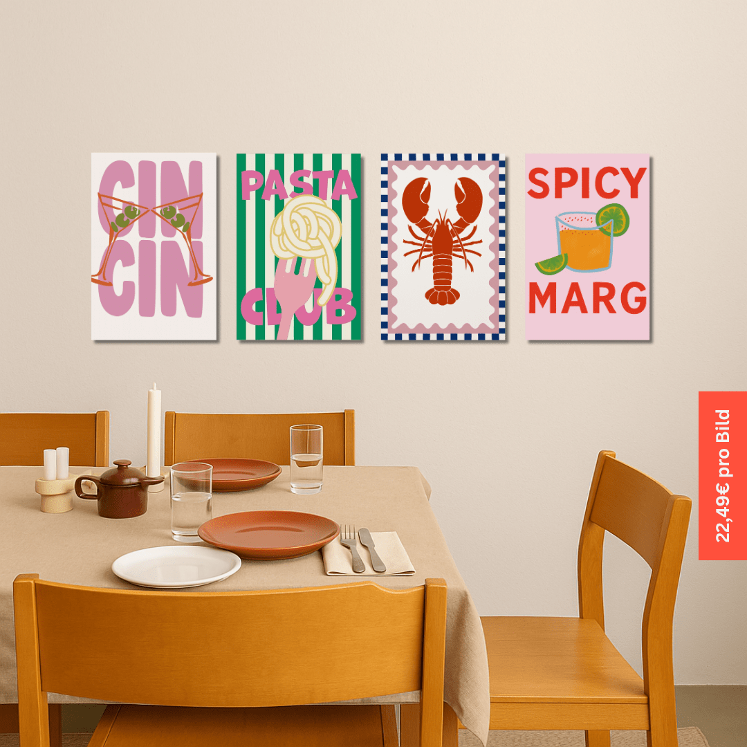 Dinner Party - Acryl Malset