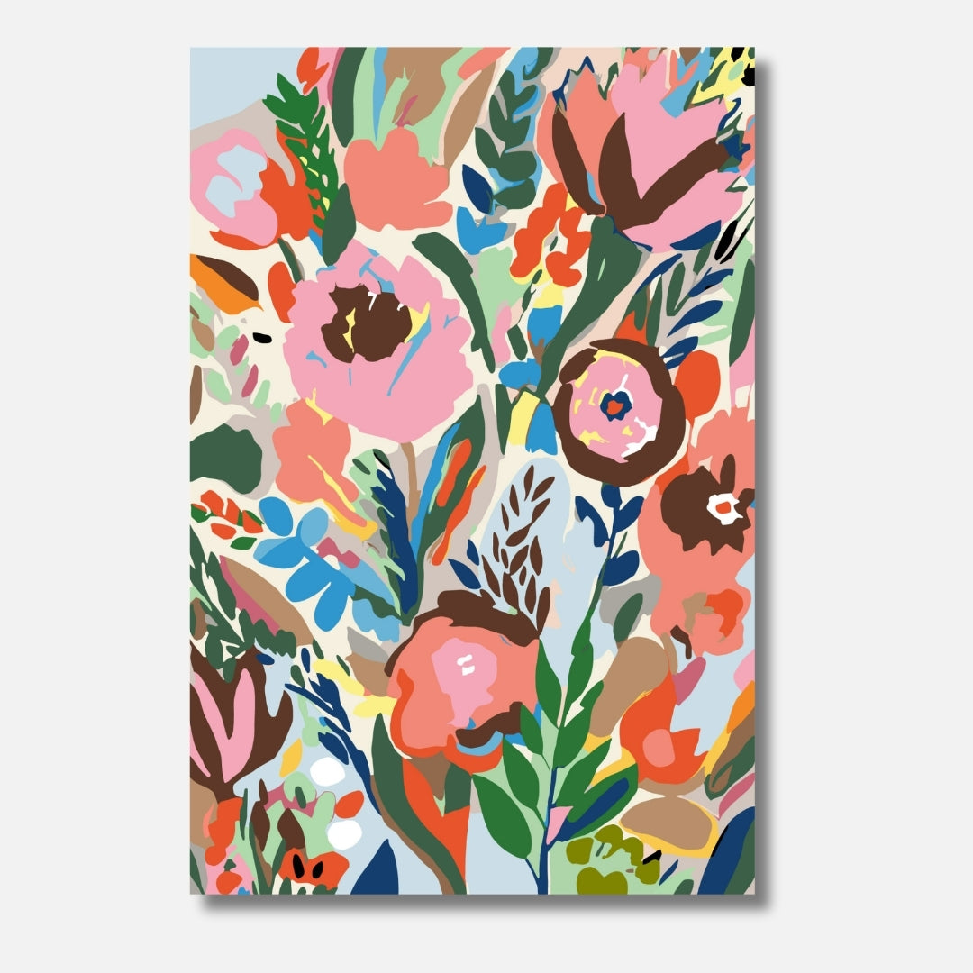 Botanical Winter - Malen nach Zahlen Adventskalender