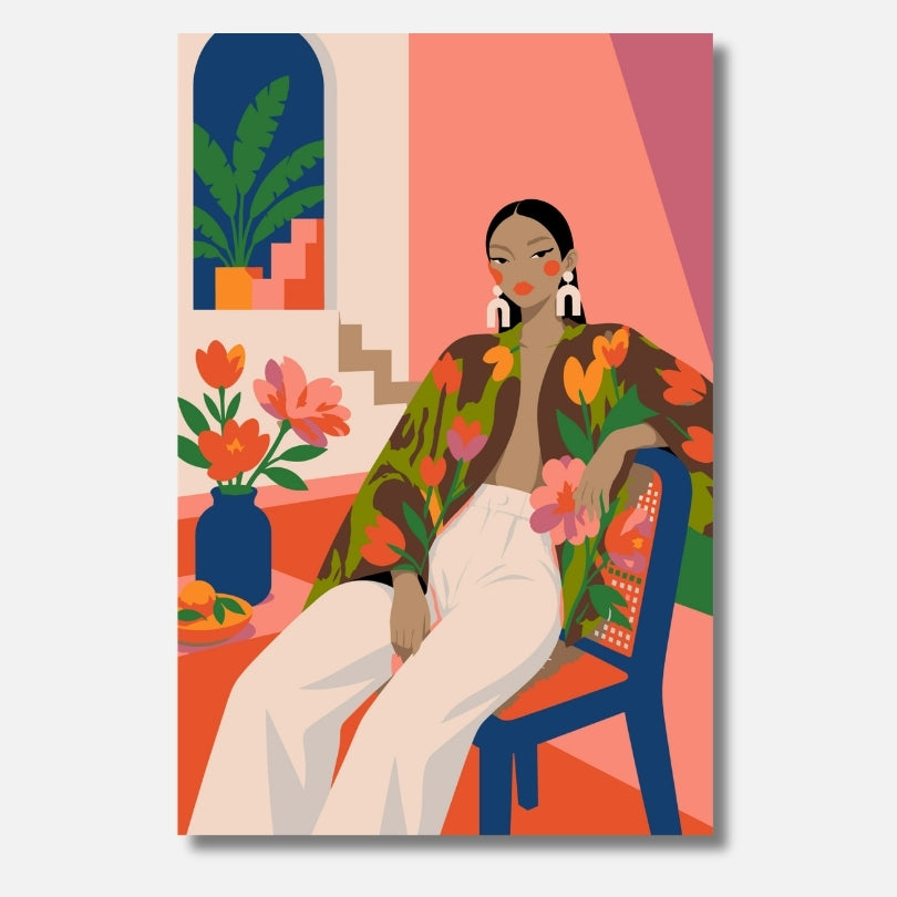Summer Elegance - Malen nach Zahlen