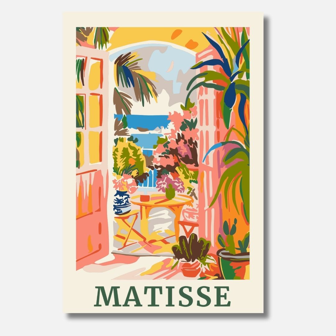Matisse Balcony - Malen nach Zahlen