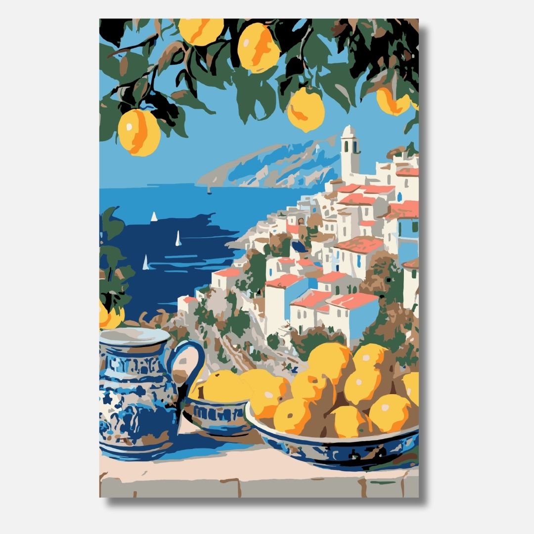 Bella Italia - Malen nach Zahlen