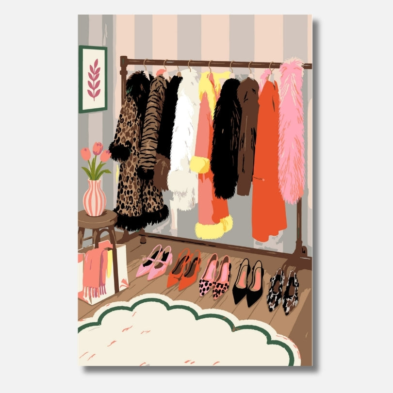 Wardrobe Edit - Malen nach Zahlen