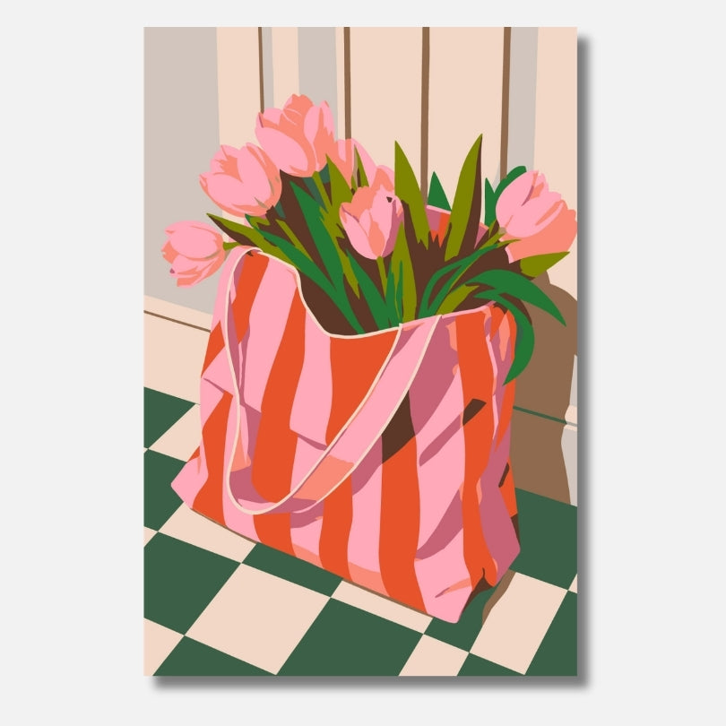Market Tulips - Malen nach Zahlen