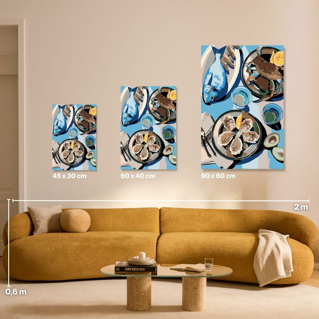 Sea Lunch - Malen nach Zahlen