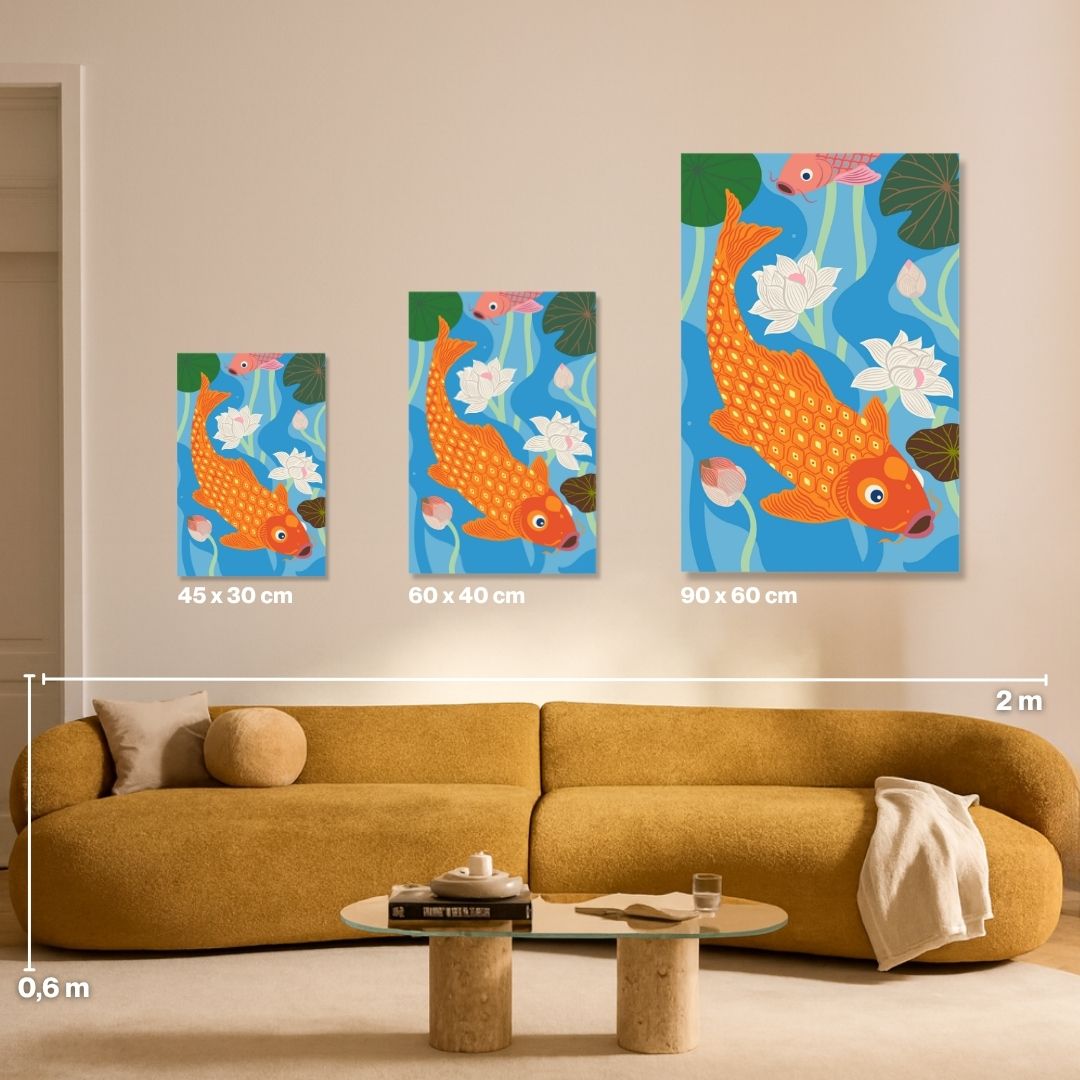 Fische - Malen nach Zahlen