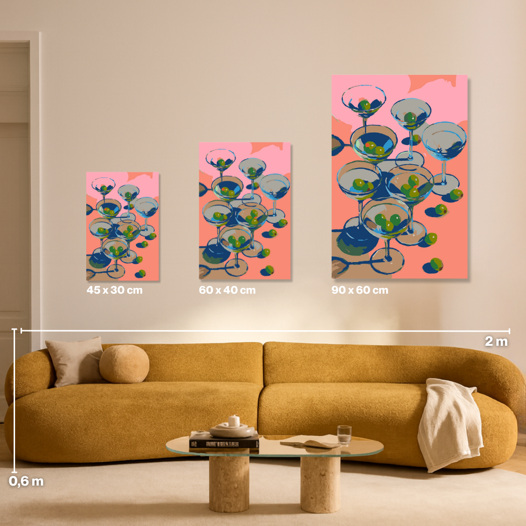 Martini Club  - Malen nach Zahlen