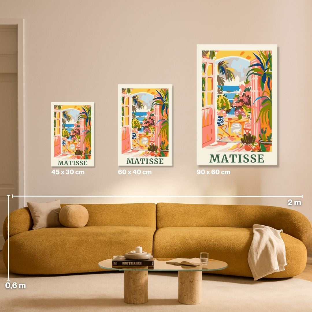 Matisse Balcony - Malen nach Zahlen