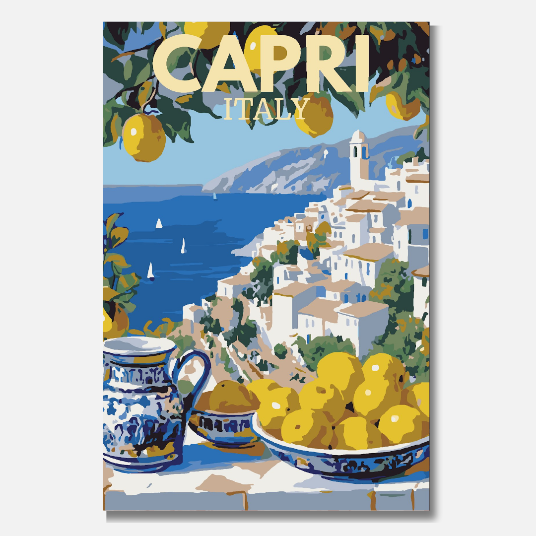 Capri - Malen nach Zahlen