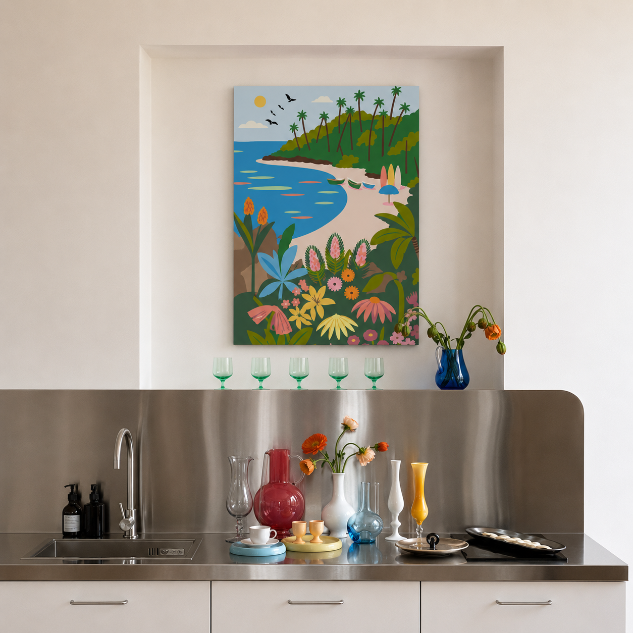 Paradise found - Malen nach Zahlen