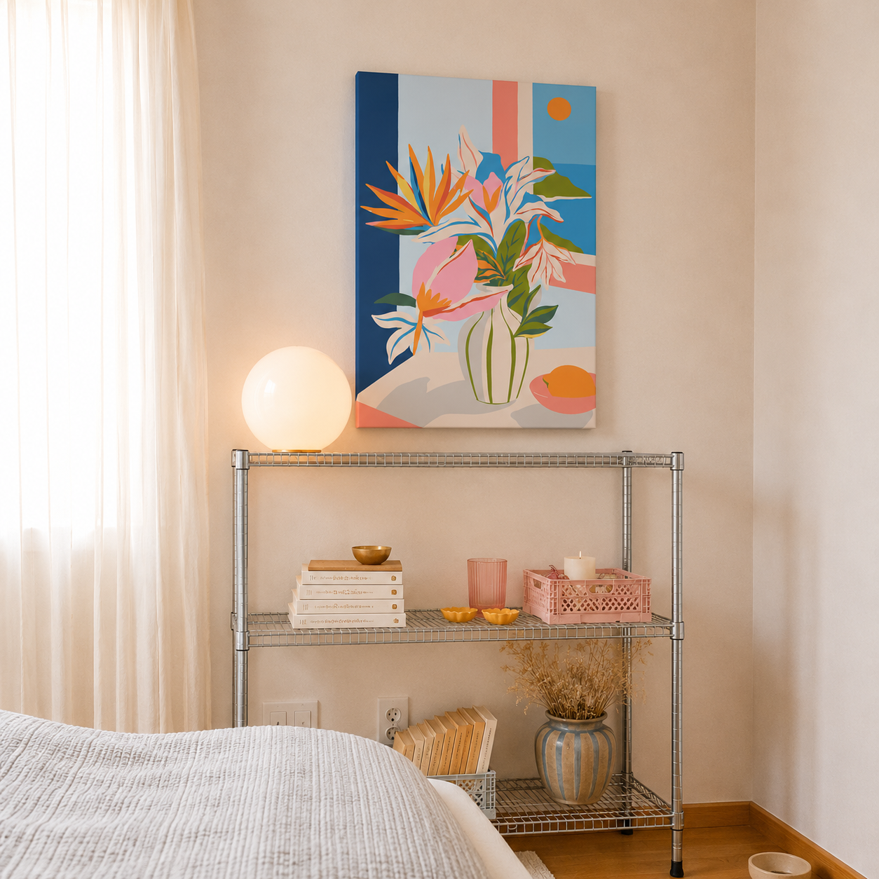 Island Bouquet - Malen nach Zahlen