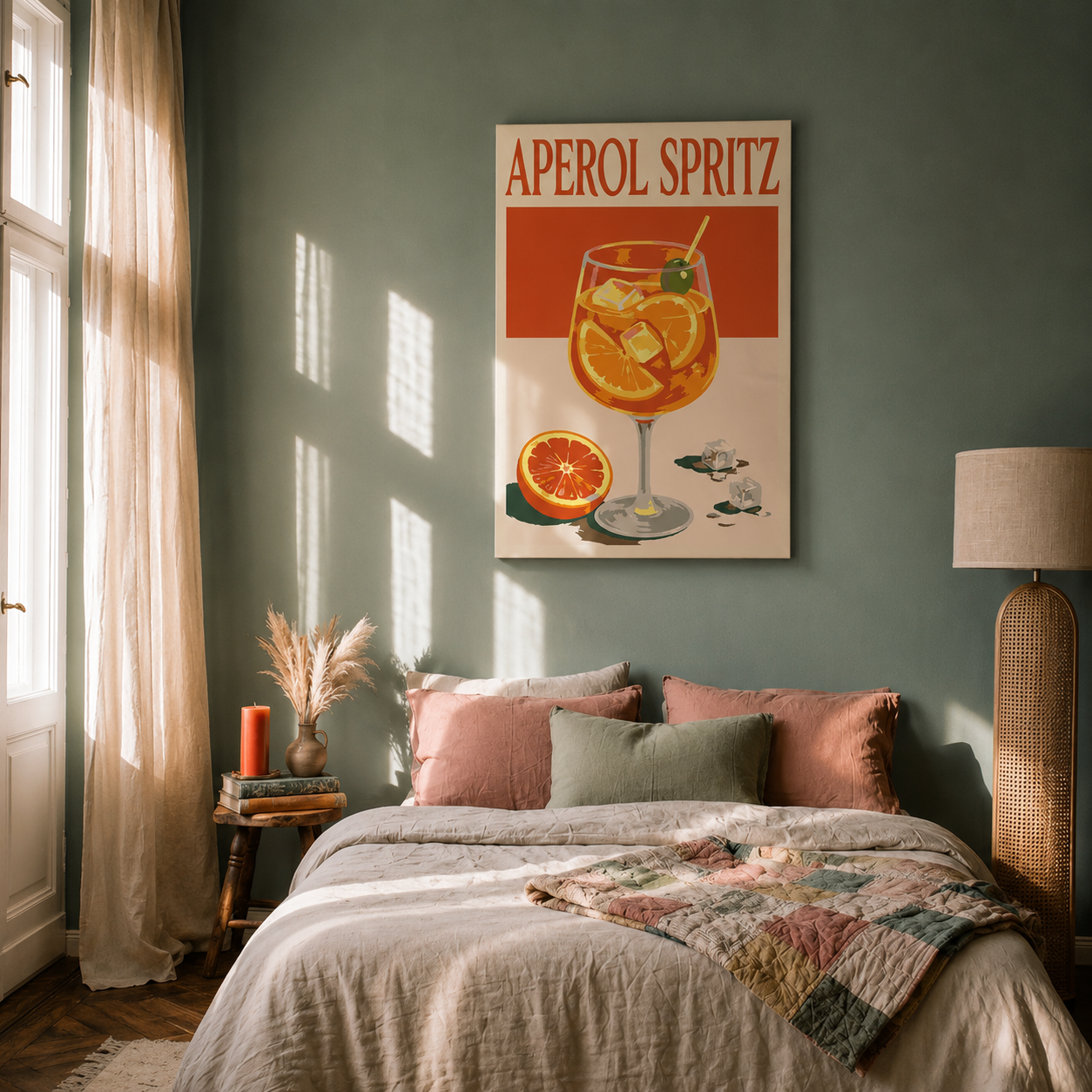 Aperol Spritz - Malen nach Zahlen
