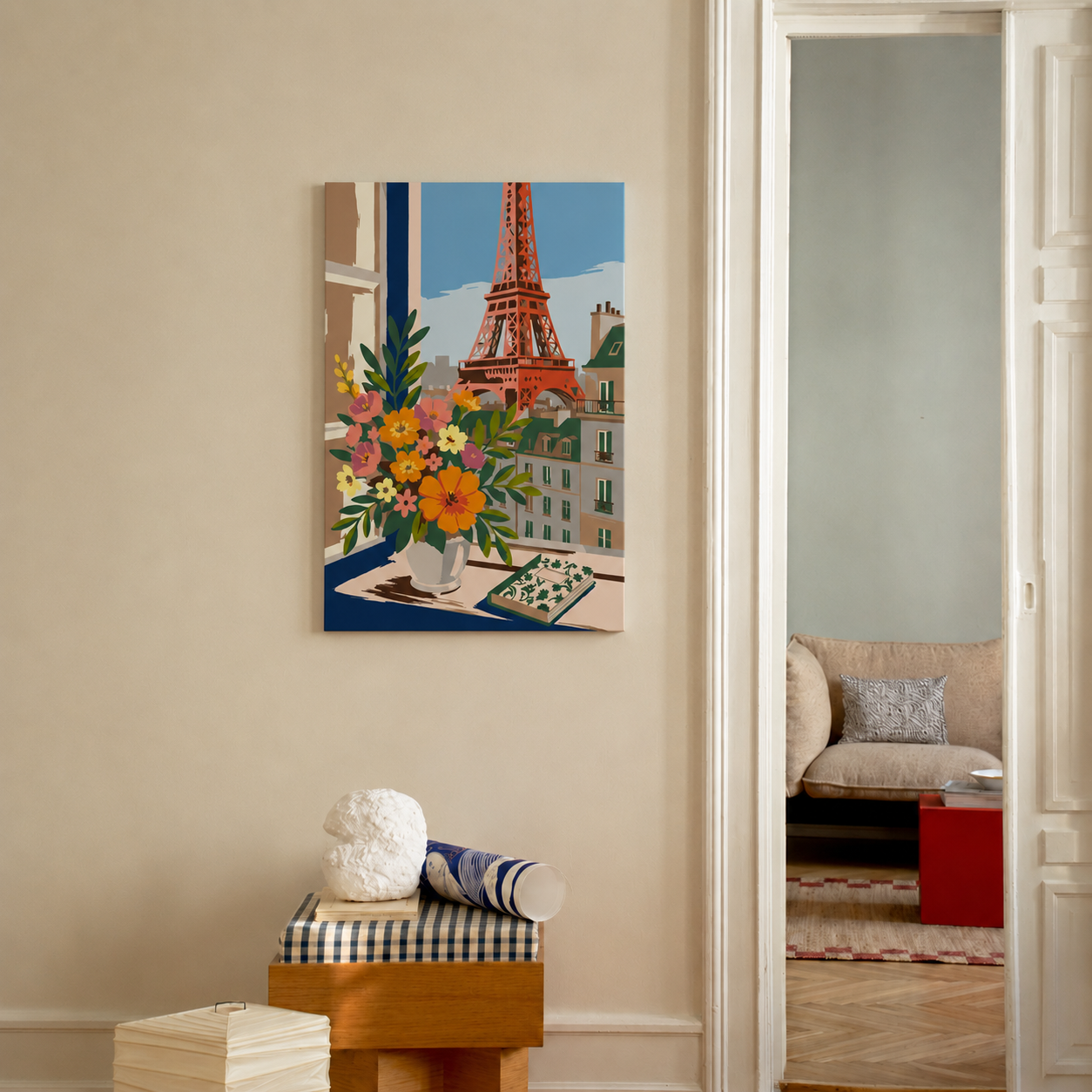Paris in Bloom - Malen nach Zahlen