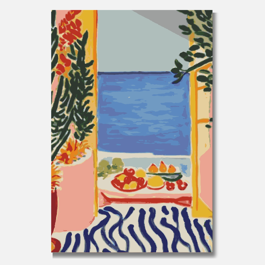 Matisse Window - Malen nach Zahlen