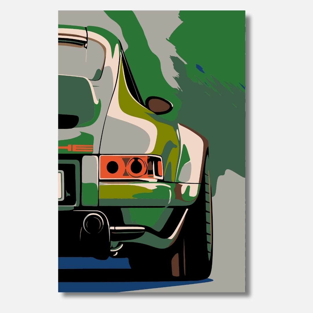 Green Goddess - Malen nach Zahlen