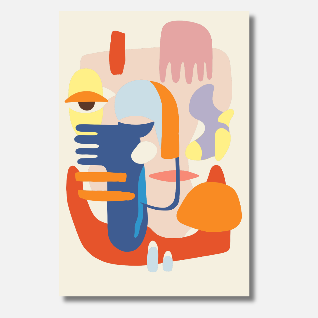 Faces - Malen nach Zahlen