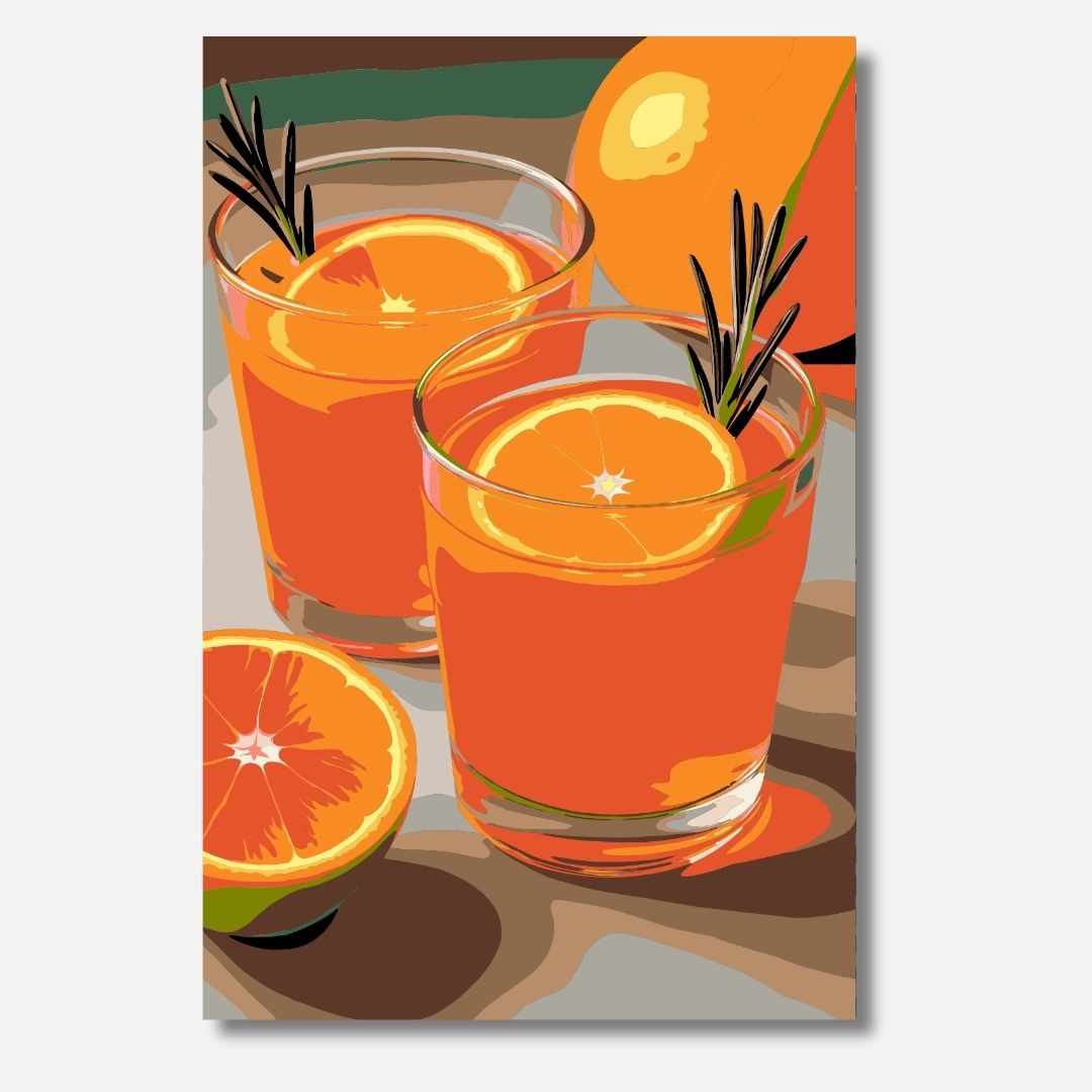 Aperitivo  - Malen nach Zahlen