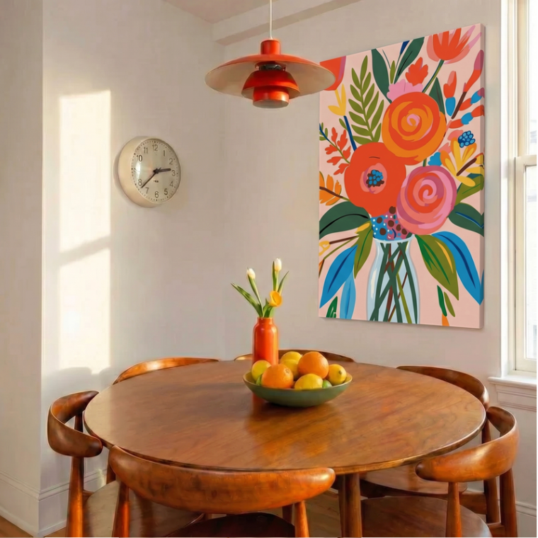 Matisse Blumenstrauß - Malen nach Zahlen