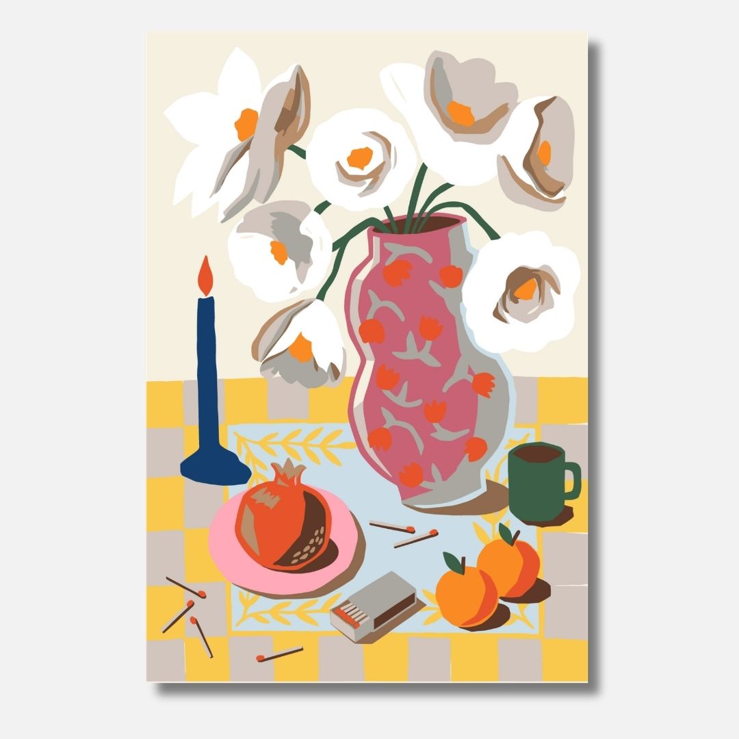 Afternoon Tableau - Malen nach Zahlen