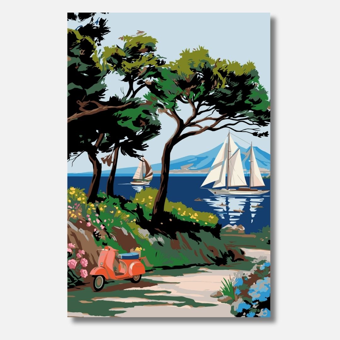 Italian Summer Dream - Malen nach Zahlen