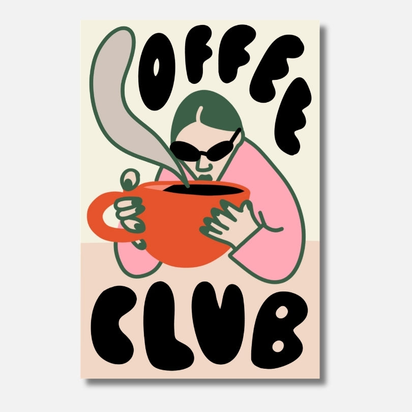 Coffee Club - Mini Malen nach Zahlen