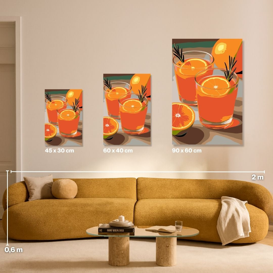 Aperitivo  - Malen nach Zahlen