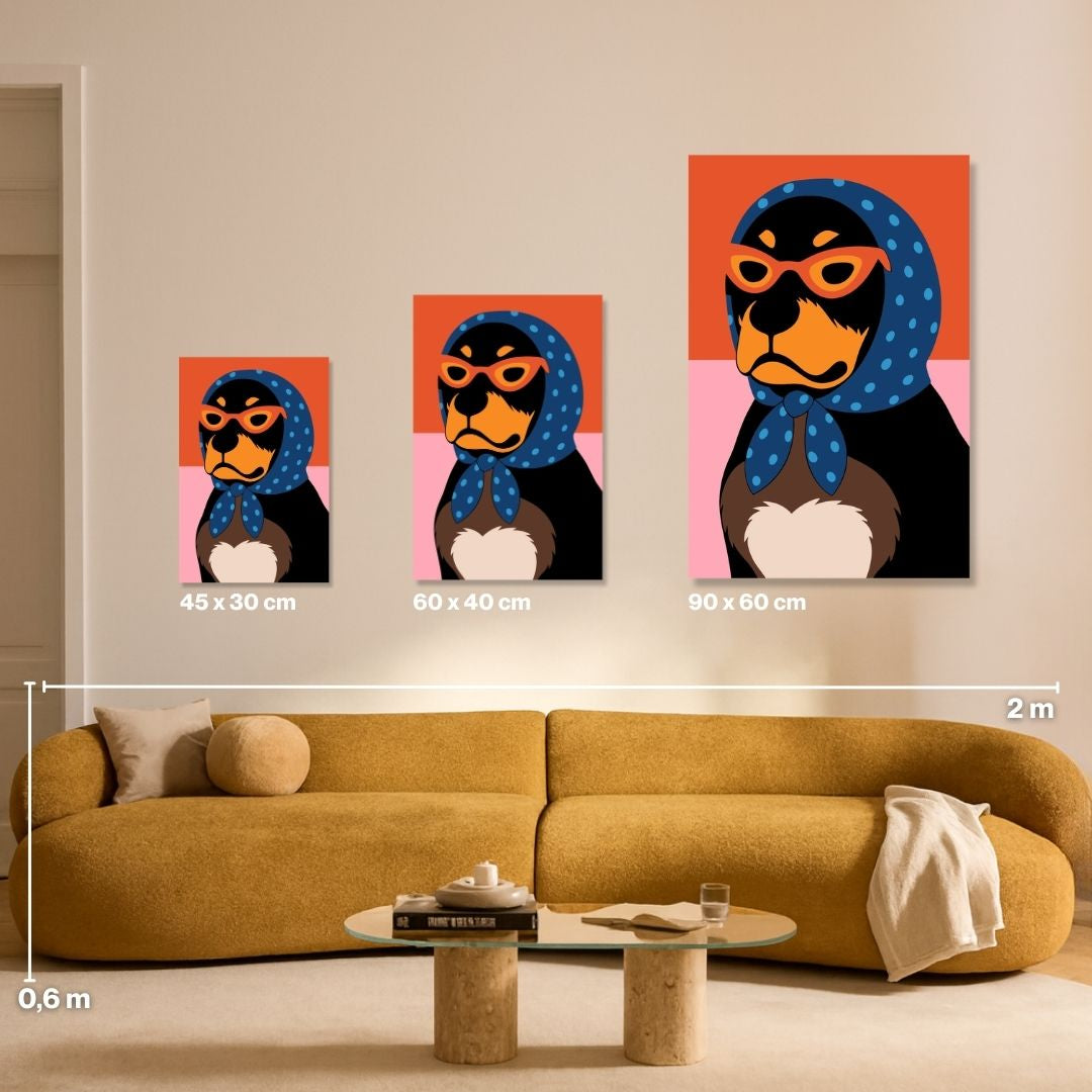 Rottweiler Club - Malen nach Zahlen