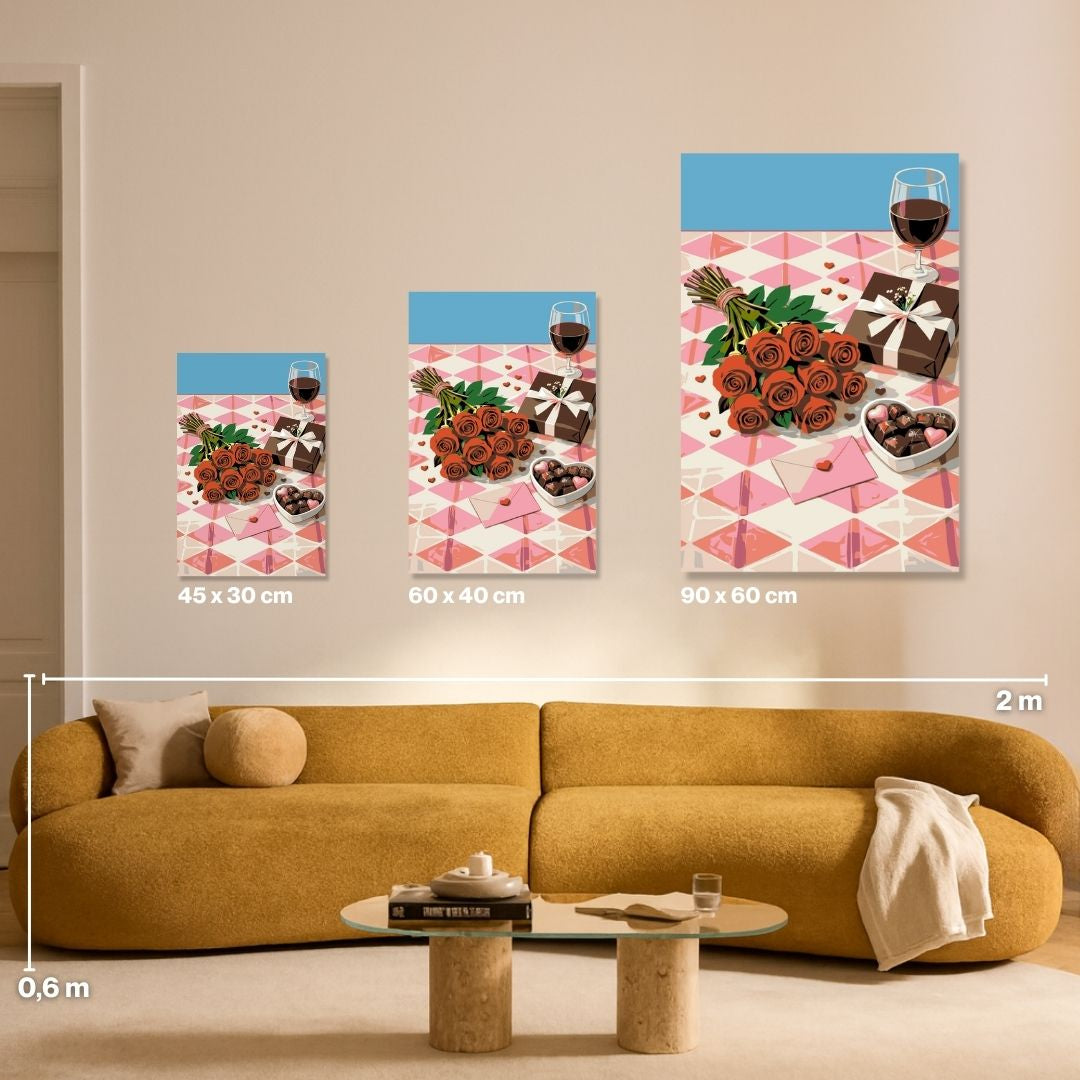 Table For Two - Malen nach Zahlen