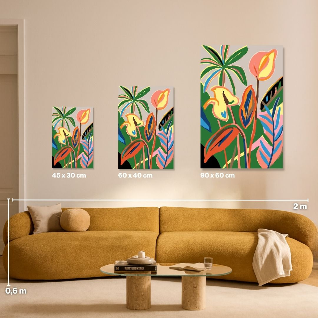 Jungle - Malen nach Zahlen