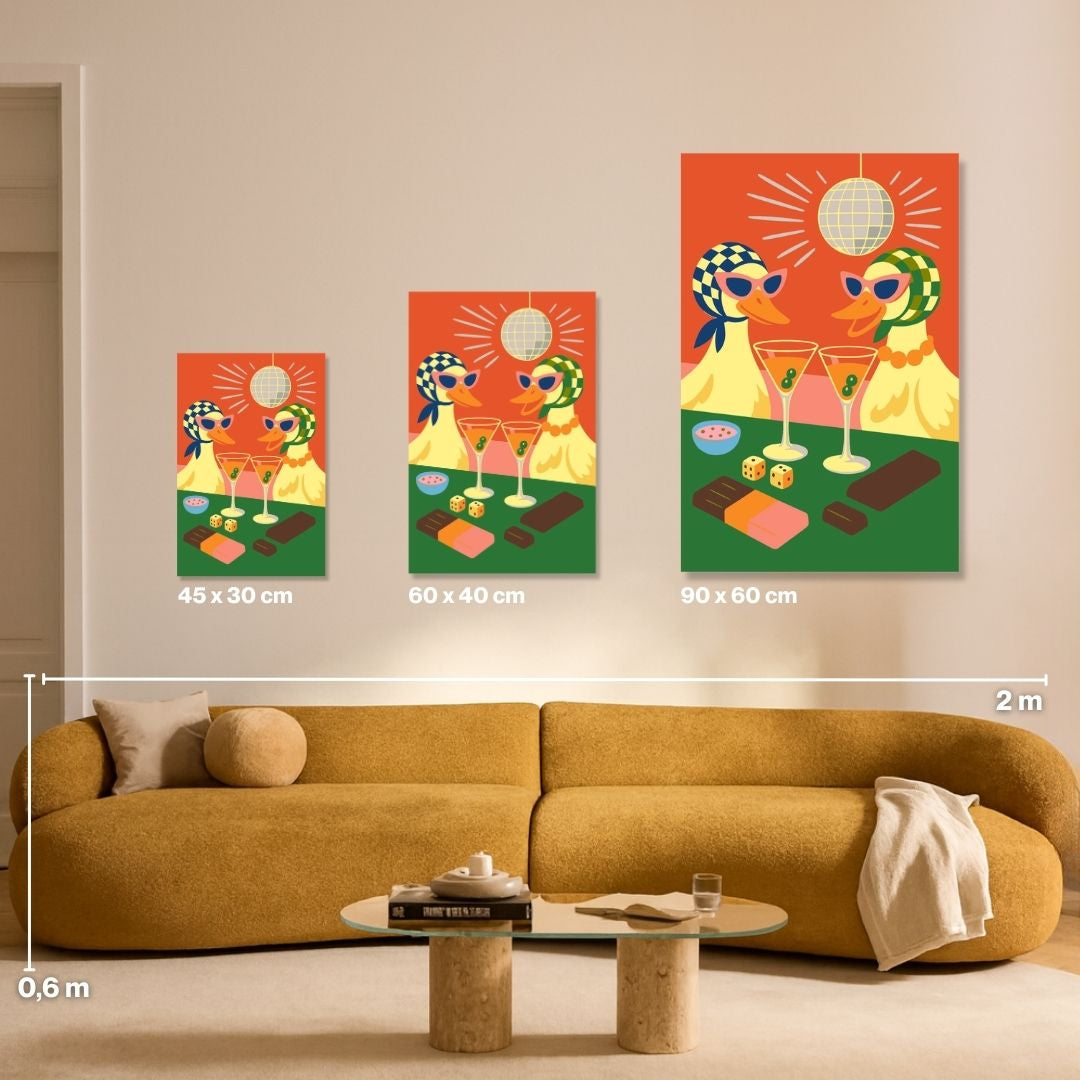 Enten Party  - Malen nach Zahlen