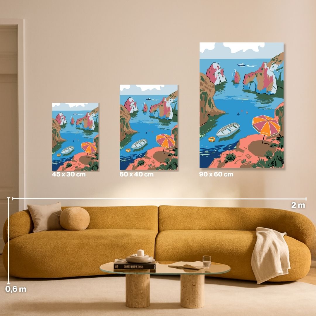 Quiet Bay - Painting by numbers