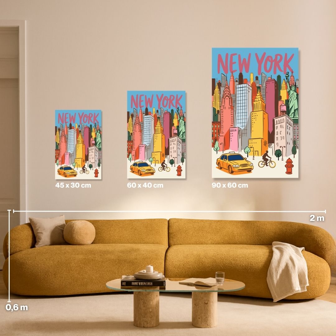 New York Dreams - Malen nach Zahlen