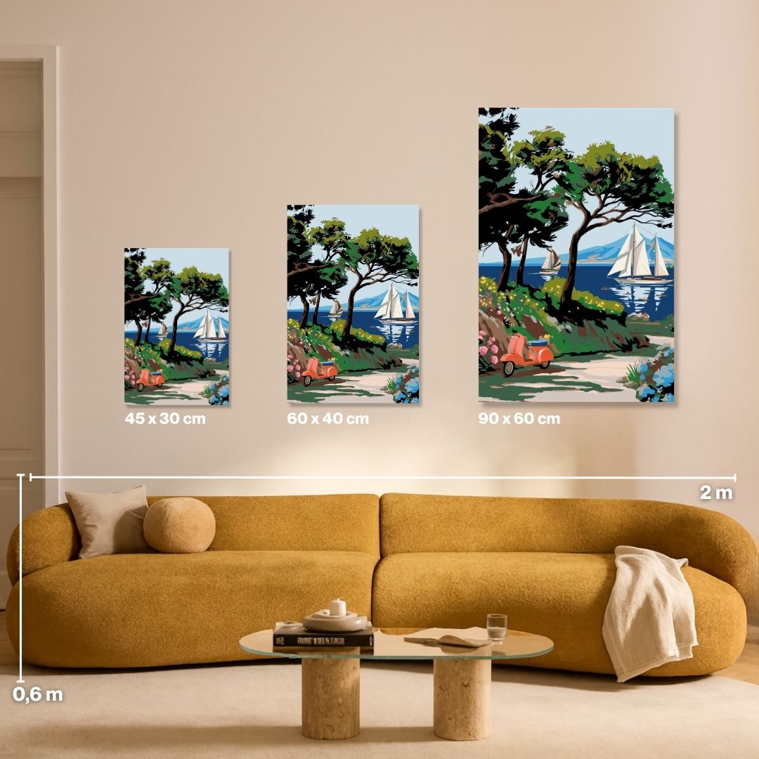 Italian Summer Dream - Malen nach Zahlen