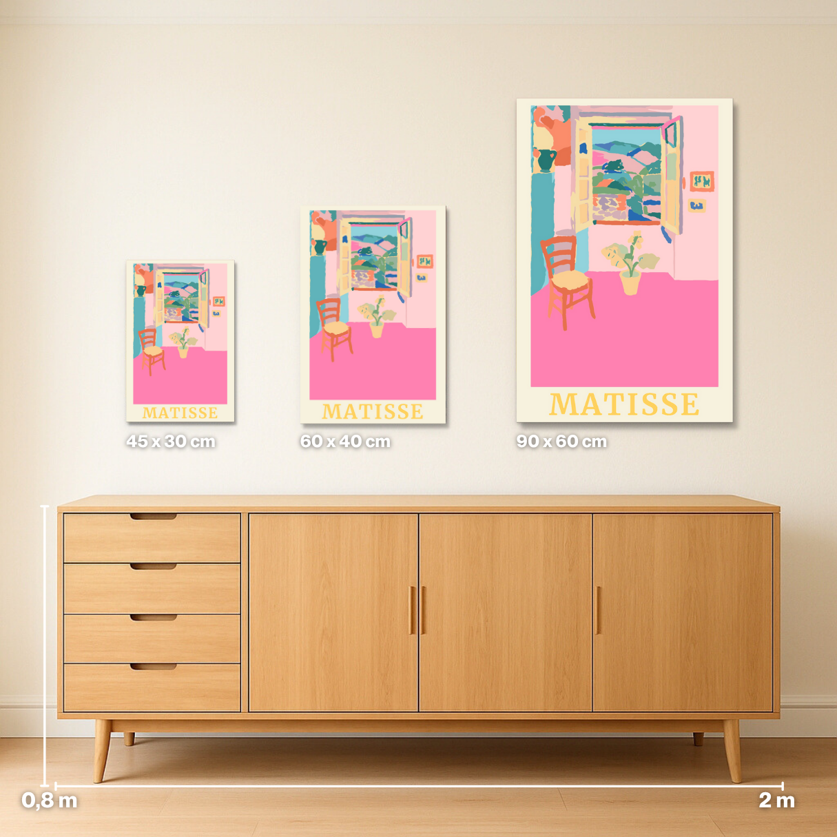 Matisse Pink Room - Malen nach Zahlen
