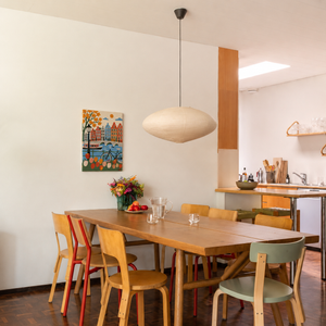 Blooming Amsterdam Mini Malen nach Zahlen als Wandbild im Esszimmer – Amsterdam Tulpen Motiv, DIY Malset Habitus