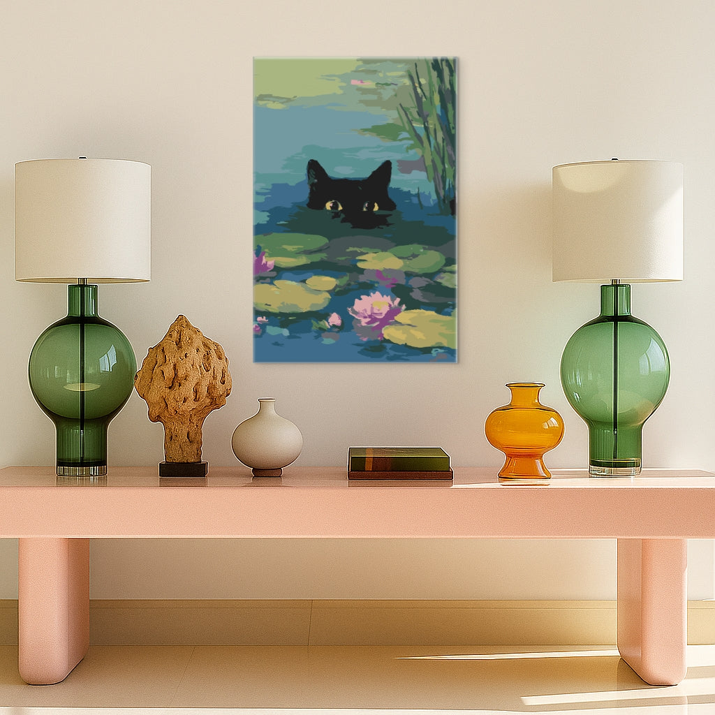 Hidden Cat - Malen nach Zahlen